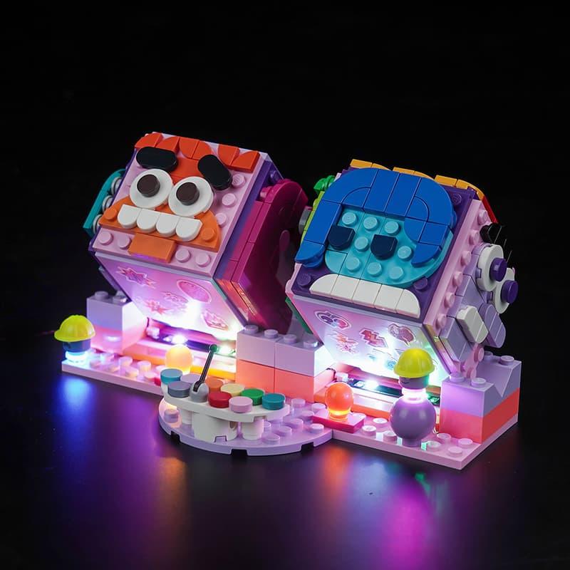 LEGO Disney Inside Out 2 Mood Cubes 43248 Light Kit - LED Lighting Set for Building Blocks - Perfect for Display & Nighttime Play