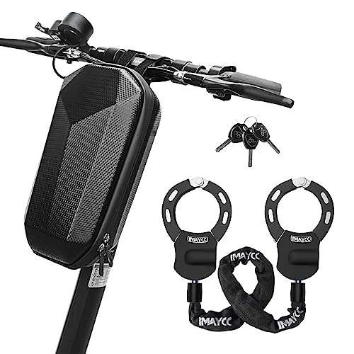 scooter lock with bag