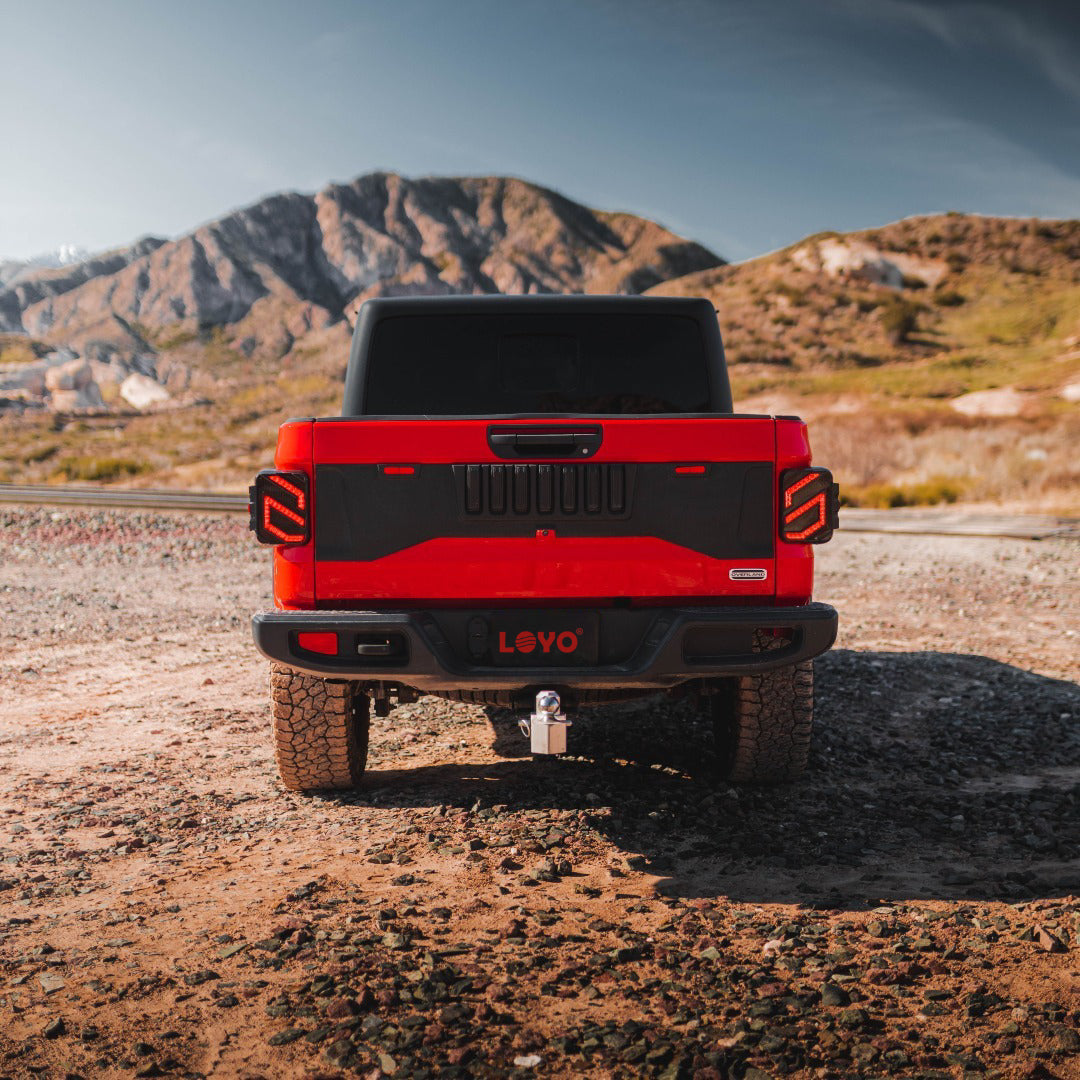 LED Tail Lights for Jeep Gladiator JT 2020-2022 - High Performance Brake Lights, Reverse Lights & Turn Signal Lights | Off-Road & Night Driving Safety Accessories