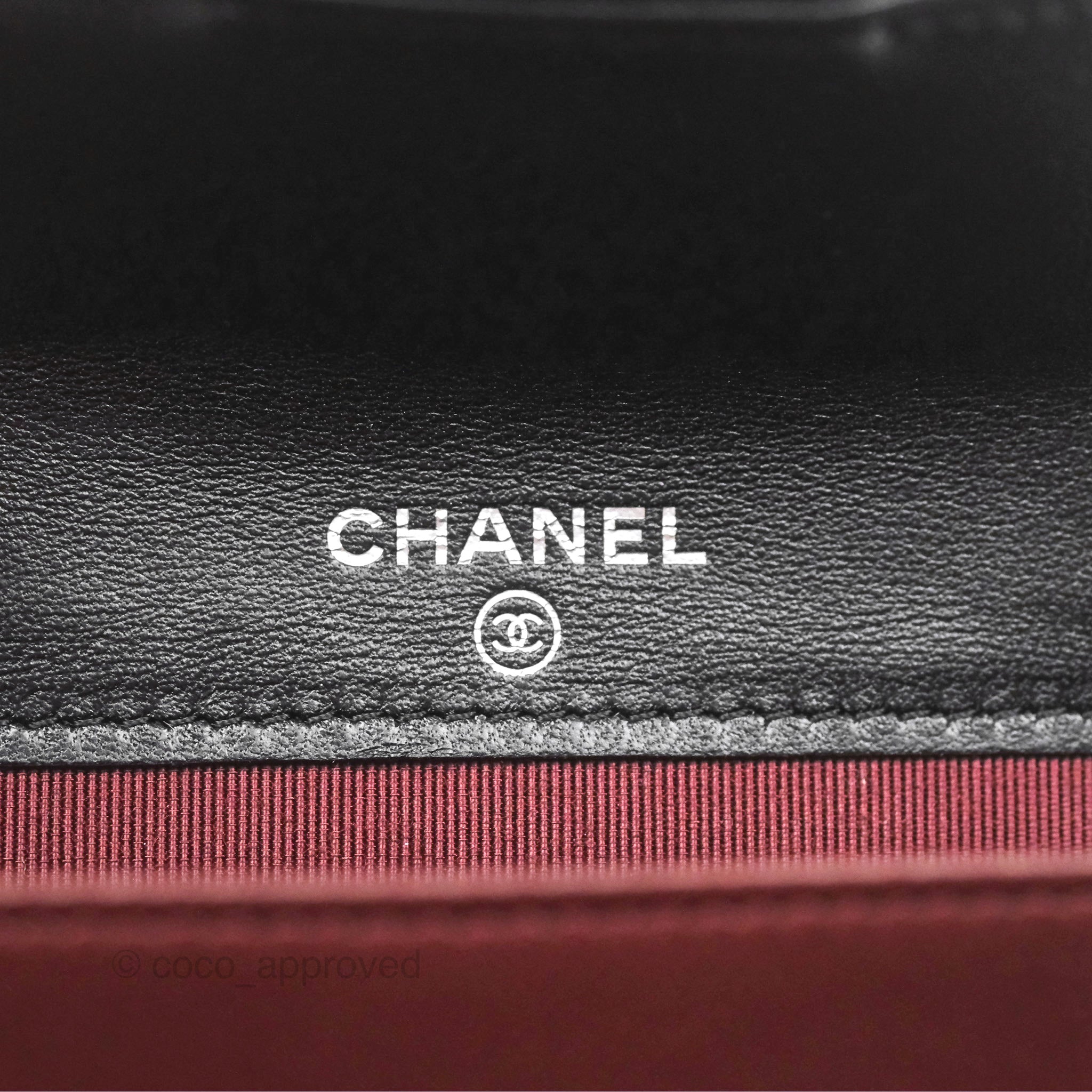 Chanel Classic Flap Coin Purse Black Lambskin Leather with Silver Hardware - Luxury Wallet for Women, Perfect for Parties & Everyday Use