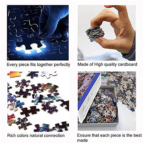 1000-Piece Pig Puzzle for Adults - Colorful Country Pet Toy for Relaxation