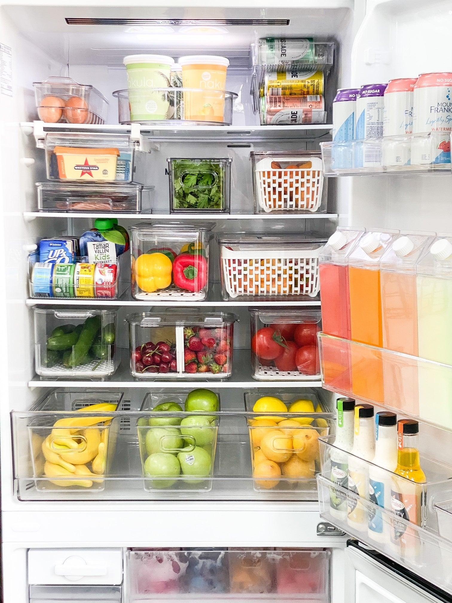 Clear Plastic Storage Tubs with Lids - Small 6-Pack for Organizing Pantry, Closet, Toys & Office Supplies - Stackable & Durable Bins for Home Organization