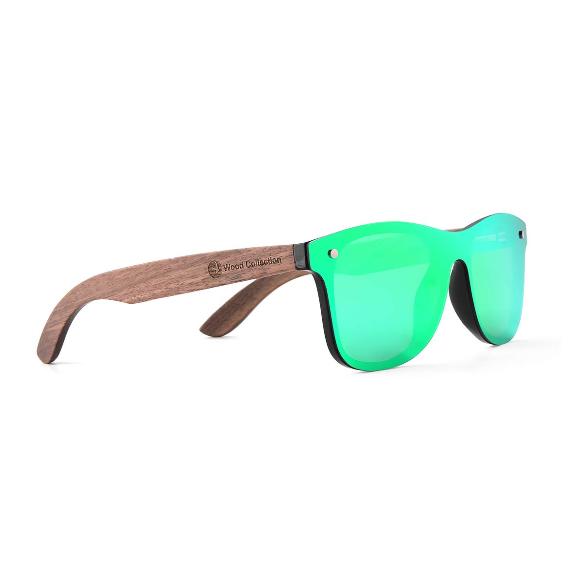 Polarized Wood Sunglasses for Men & Women - UV Protection, Lightweight & Stylish - Perfect for Driving, Outdoor Sports & Fashion Accessories