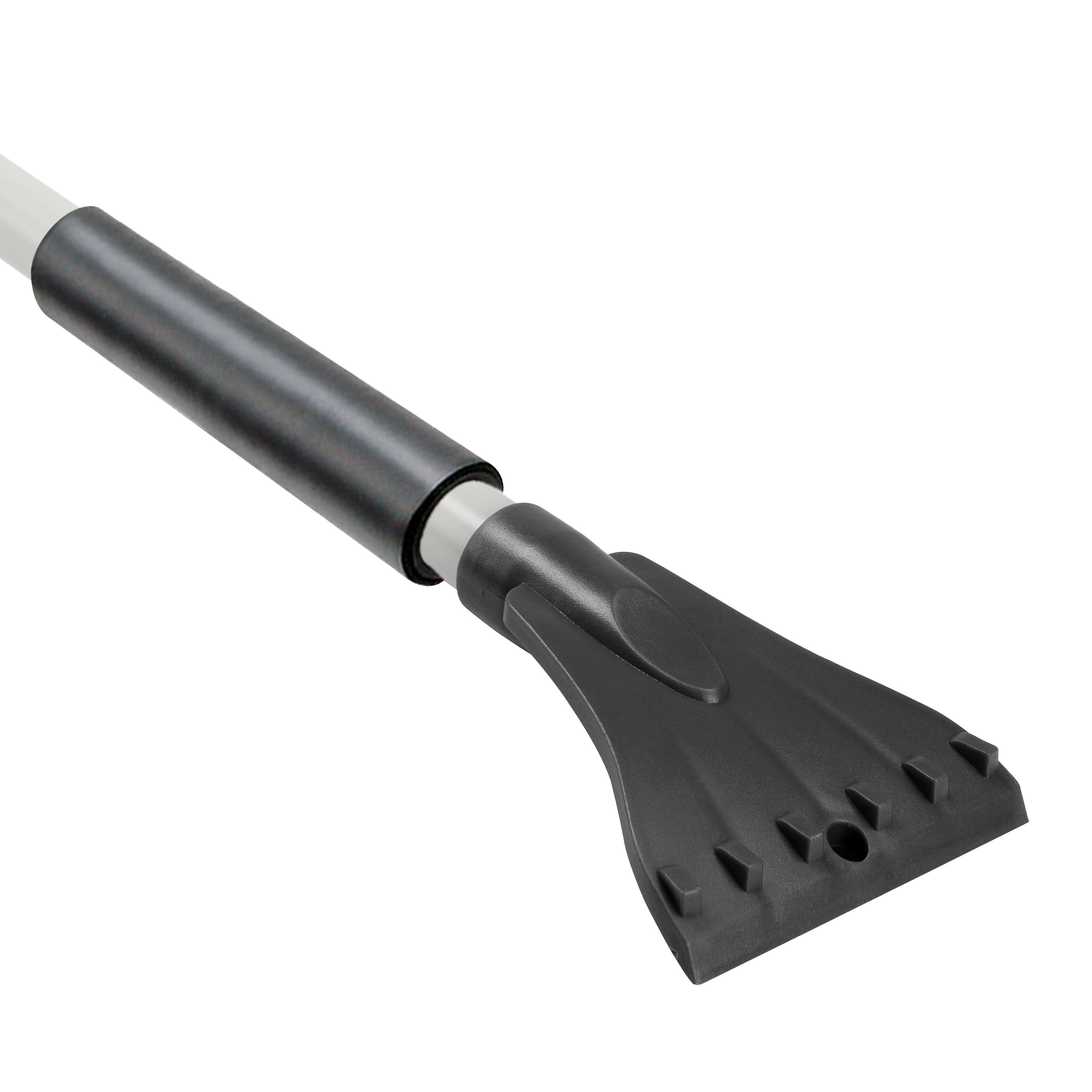 Snow Joe SJBLZD LED 4-in-1 Telescoping Snow Broom & Ice Scraper with 18