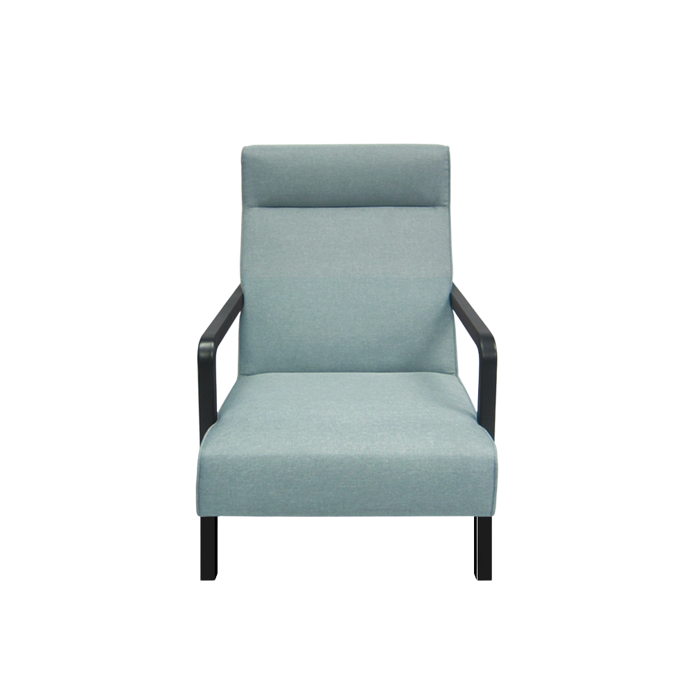 Swaff Armchair in Orange - Modern Comfortable Lounge Chair for Living Room, Bedroom & Office - Perfect for Relaxing, Reading & Decor