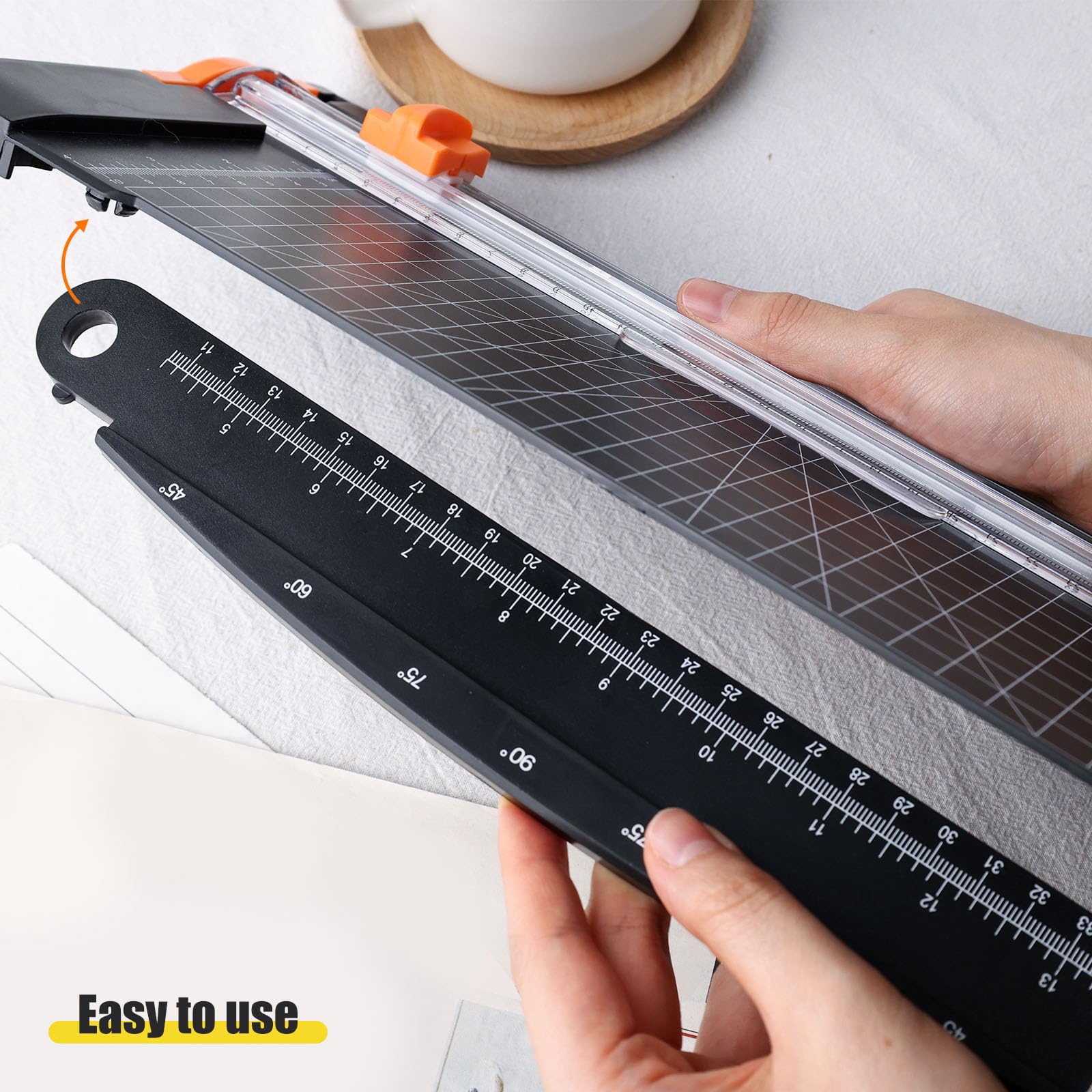 Koogel Black Mini Paper Cutter - 15