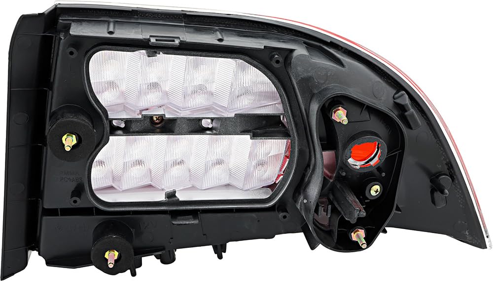 2007-2008 Acura TL Base/Navigation Model LED Tail Lights Pair - Left & Right Side Replacement for Enhanced Visibility & Style | Perfect for Night Driving & Car Upgrades
