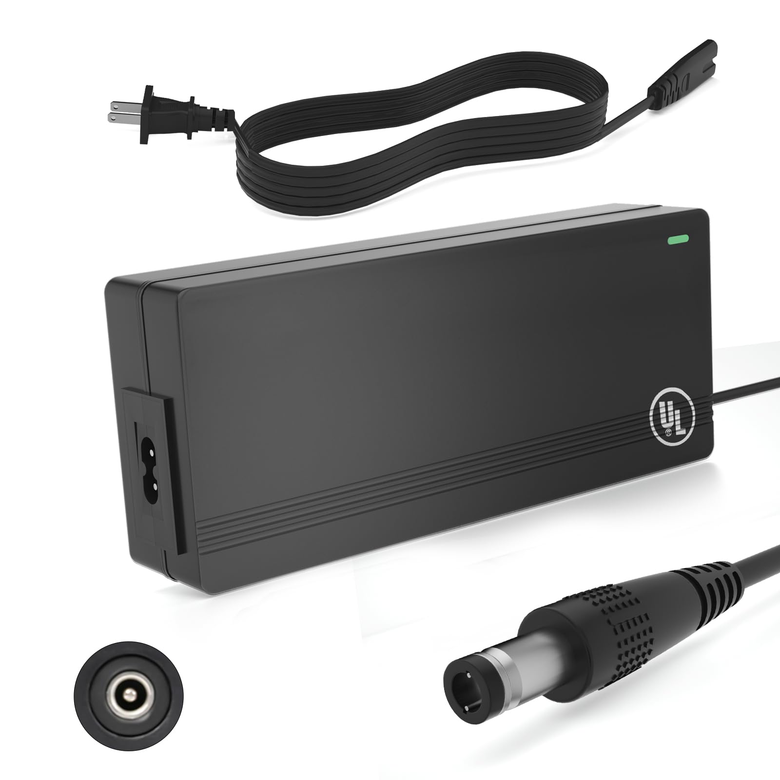 42V Electric Scooter Charger UL Certified for Gotrax 36V Li-ion Battery - Fast & Safe Replacement Charger for Gotrax GXL V2, APEX, Fusion & G4 - Perfect for Commuting, Campus Travel & Urban Mobility