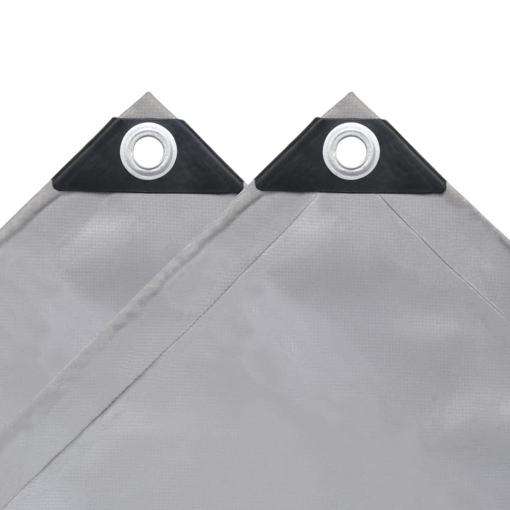 Heavy Duty Waterproof Poly Tarpaulin with Grommets - Reinforced Edges & UV Resistant - 157.5