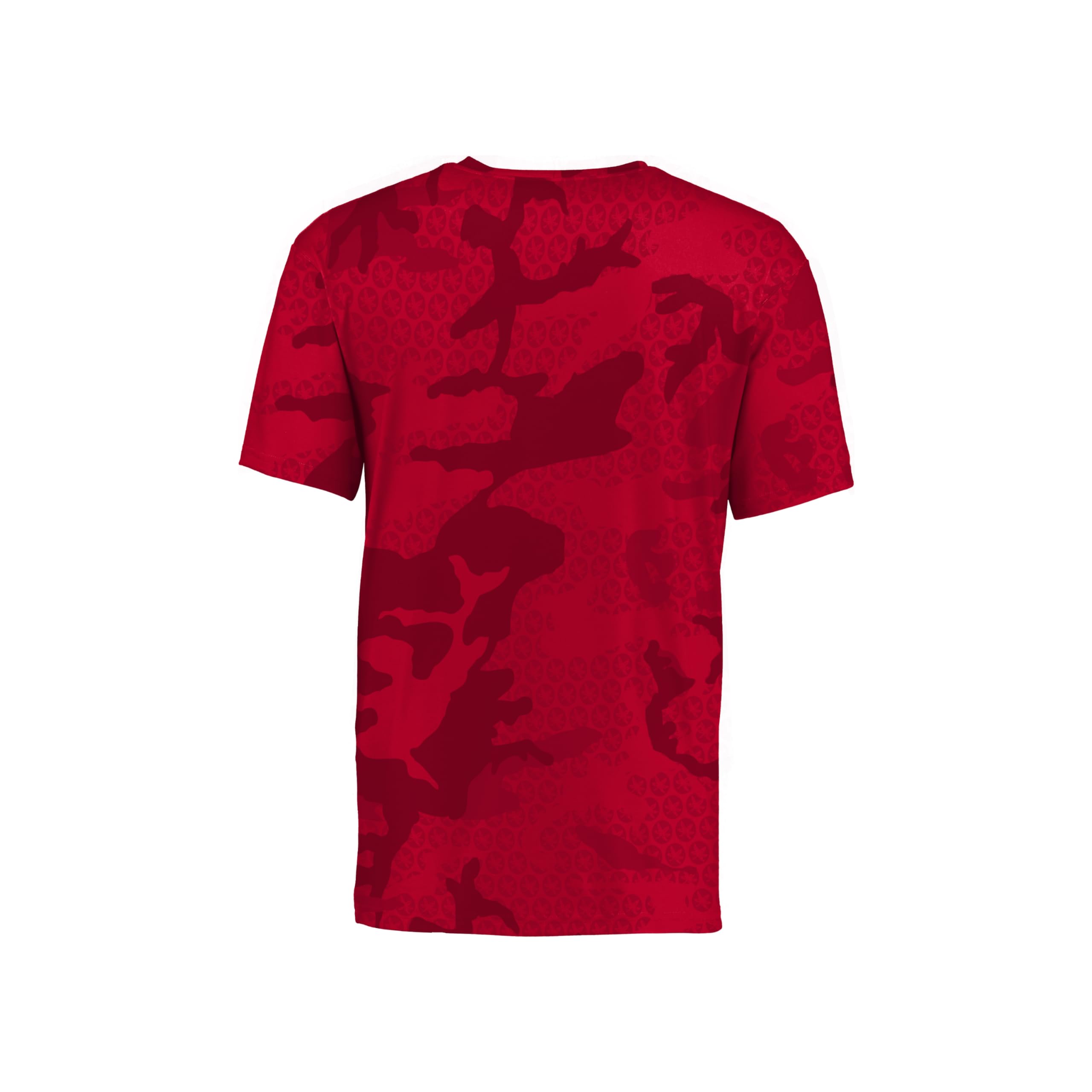 Holloway Men's NCAA Cotton-Touch Poly Camo T-Shirt - Comfortable & Stylish College Fan Apparel for Game Day, Tailgating & Casual Wear