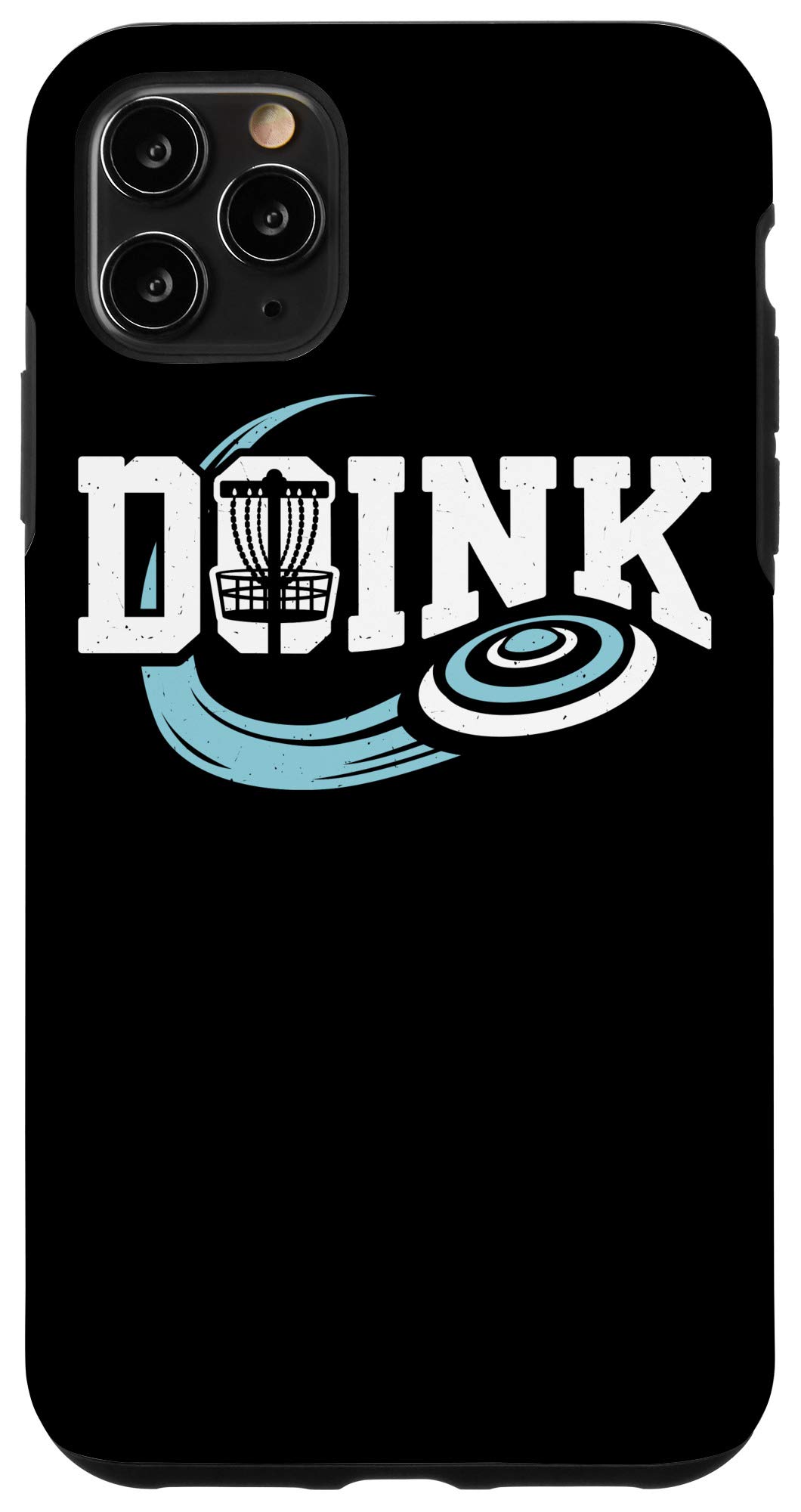 Funny Disc Golf Player iPhone 11 Pro Max Case - Durable Protective Cover for Frisbee Enthusiasts | Perfect for Outdoor Sports & Casual Use