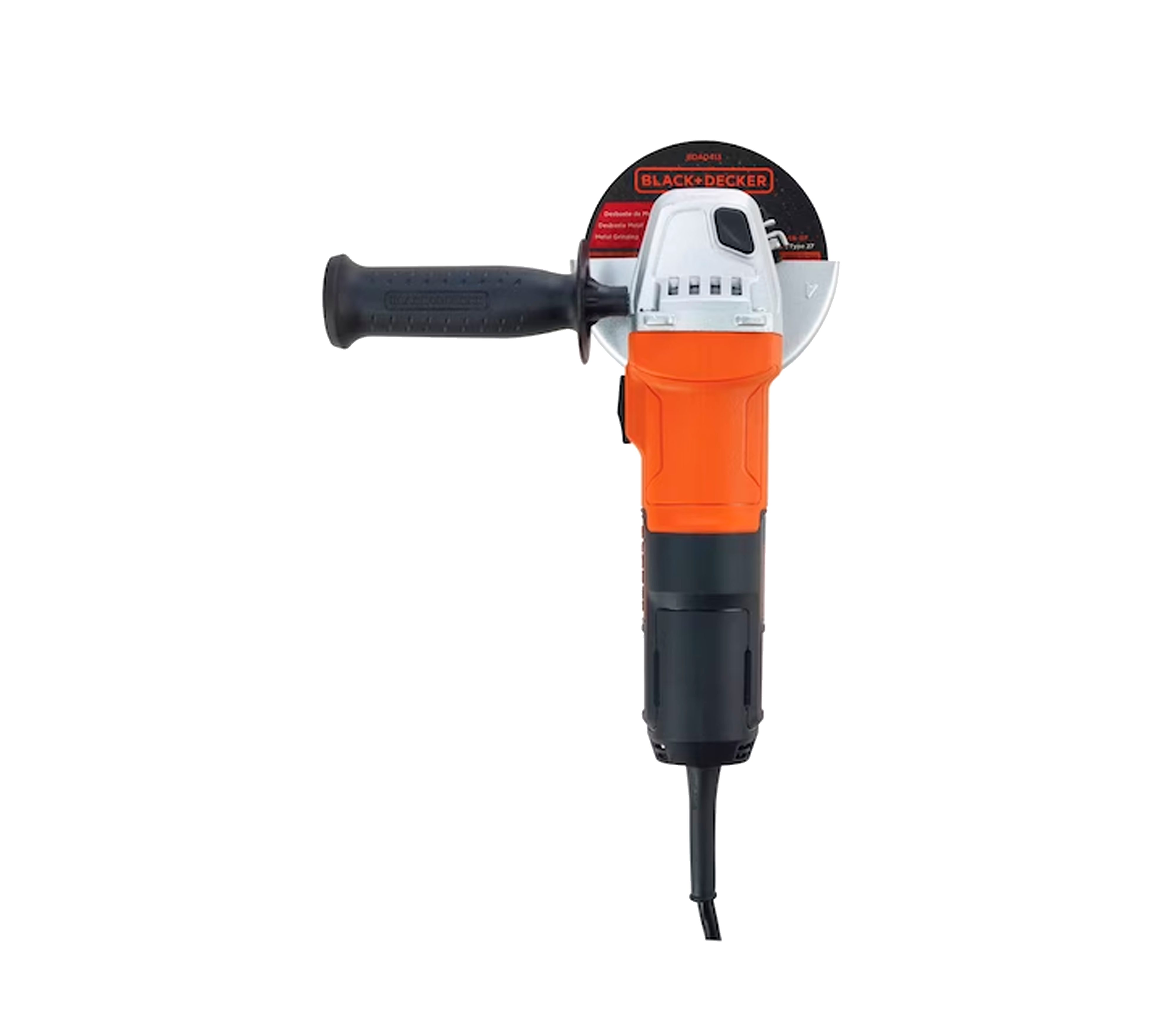 Black & Decker 4-1/2 Inch 650W Angle Grinder - Perfect for Metal Cutting, Grinding, and Polishing in Construction & DIY Projects