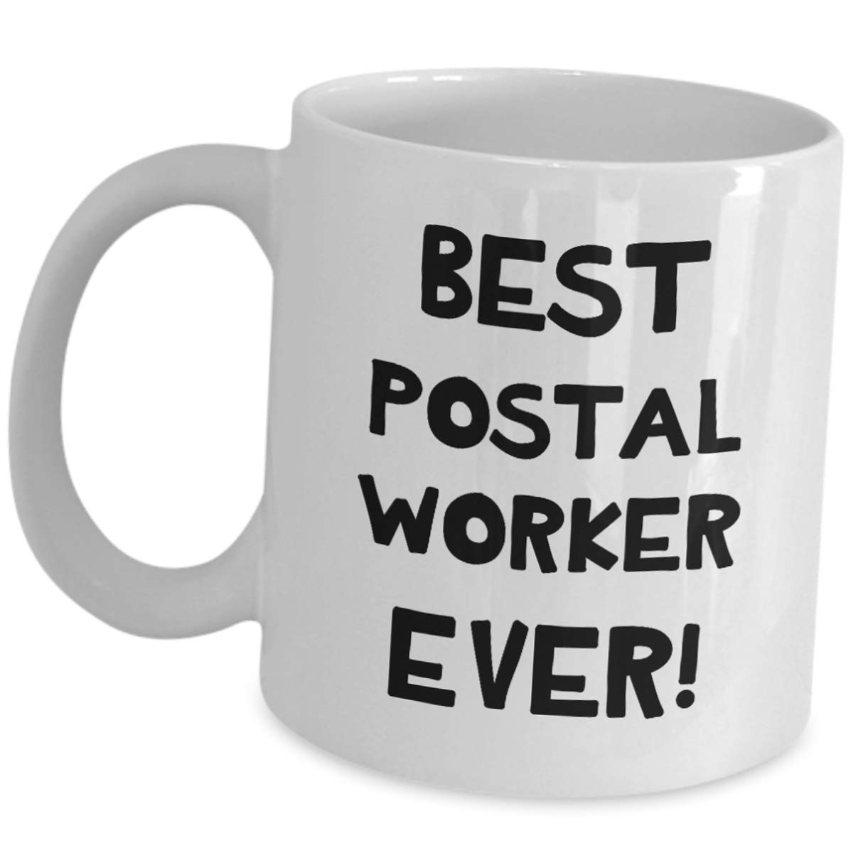 Funny & Cute Postal Worker Appreciation Gifts - Best Mail Carrier Coffee Mug for USPS, UPS, FedEx Delivery Person - Perfect Thank You Gift for Post Office Clerk, Letter Carrier & Package Handler - Great for Office Use, Coffee Breaks & Retirement Gifts