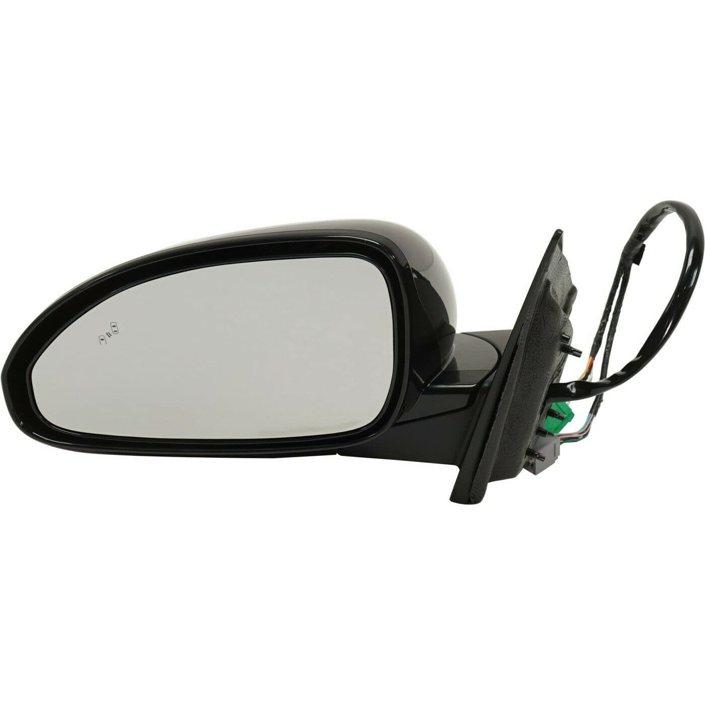 Sherman Replacement Left Side Mirror for Buick Enclave - GM1320510 Compatible Part - Perfect for Parking Assistance & Blind Spot Visibility