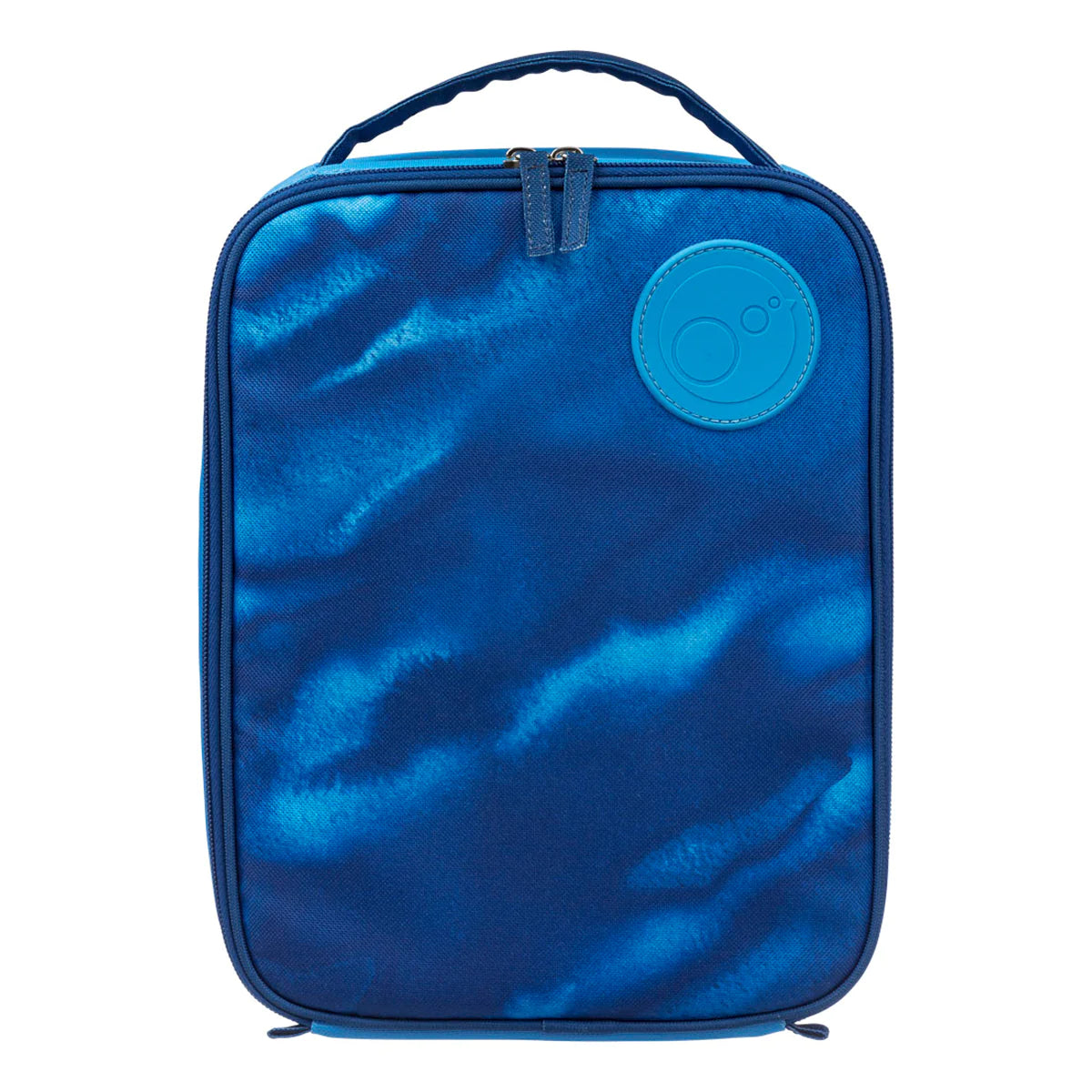 b.box Flexi Insulated Lunch Bag for Kids & Adults - Leakproof, BPA-Free, Eco-Friendly Reusable Lunch Box - Perfect for School, Work, Picnics & Travel - Deep Blue
