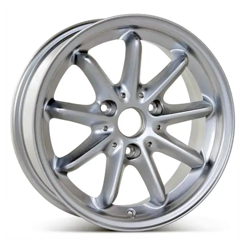 15 Inch Silver Replica Rim for Smart ForTwo Rear Wheel Replacement - Perfect for Car Upgrades & Customization