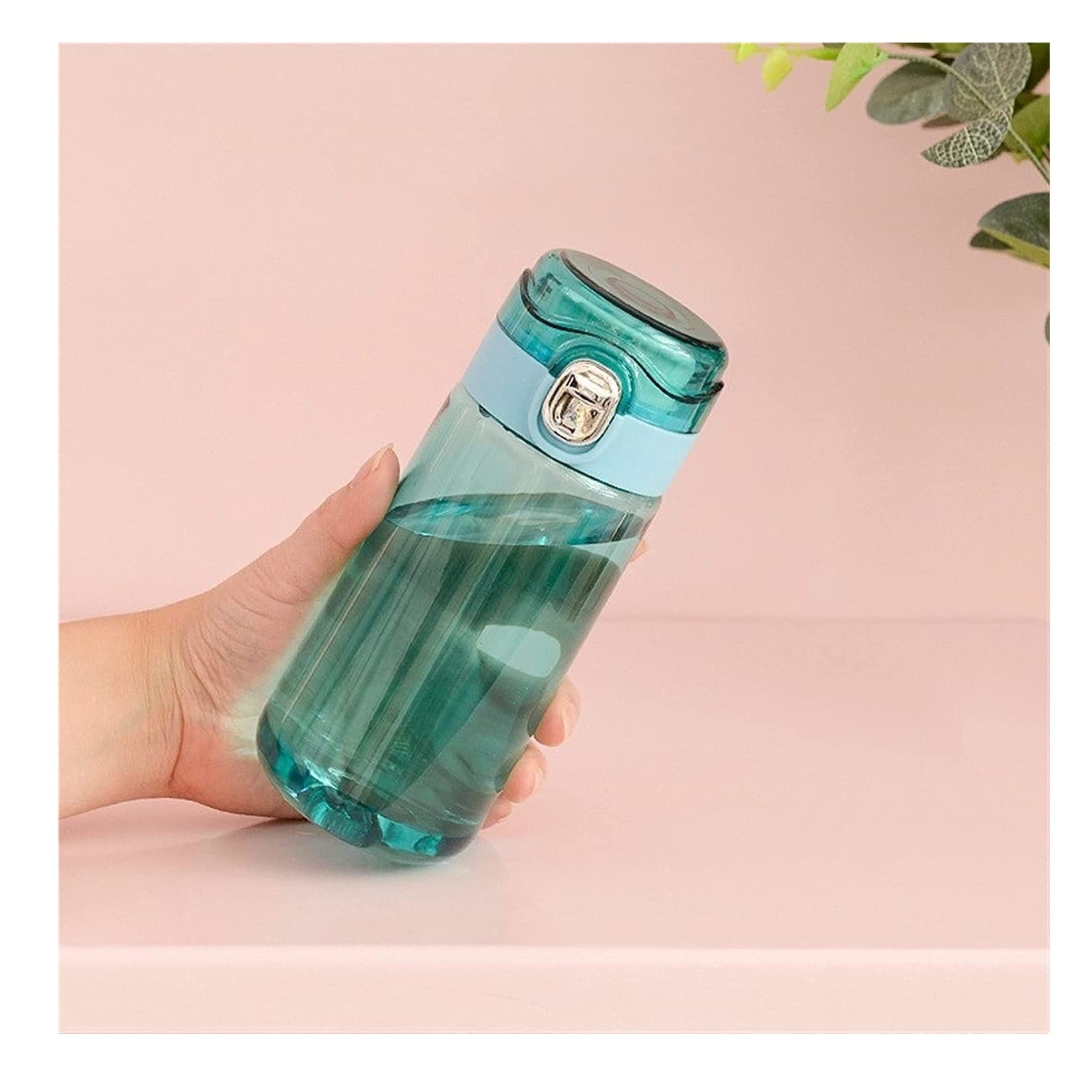 Premium Transparent Plastic Water Bottle - 520ML, BPA-Free, Leak-Proof, Eco-Friendly Sports Water Jug for Outdoor Activities, Gym, Hiking & Travel (Blue)
