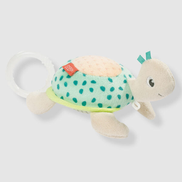 Fehn Mini Musical Turtle Toy - Cute Plush Turtle with Soothing Lullabies for Babies & Toddlers | Perfect for Nursery, Bedtime, and Early Childhood Development