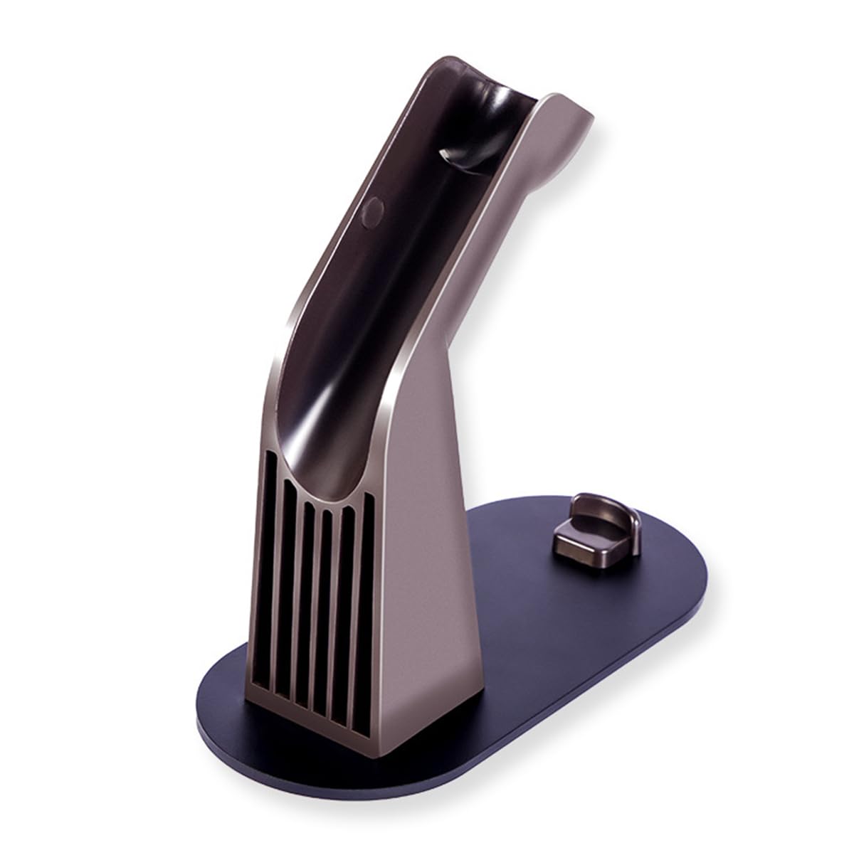 Dyson Airstrait HT01 Hair Straightener Holder with Charger Storage - Aluminum Alloy Desktop Stand for Dyson Hair Straightener Accessories | Perfect for Salon, Home & Travel Use