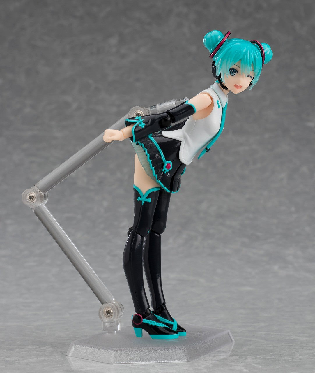 Hatsune Miku Racing V4X Action Figure - Figma #444 Collectible Anime Model (V4 Chinese Ver.) - Perfect for Anime Fans, Figure Collectors & Racing Enthusiasts
