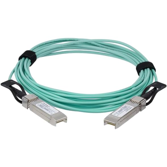 StarTech.com Cisco SFP-10G-AOC5M Compatible 10G SFP+ Active Optical Cable - 5m/16.4ft 10Gbps SFP+ to SFP+ Direct Attach Cable for Cisco Firepower ASR1000, Nexus, Catalyst - High-Speed Data Center & Server Networking Solution