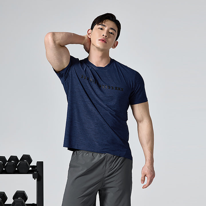 Lightweight Rally Short Sleeve T-Shirt for Men - Breathable Quick-Dry Active Wear for Running, Gym & Outdoor Sports