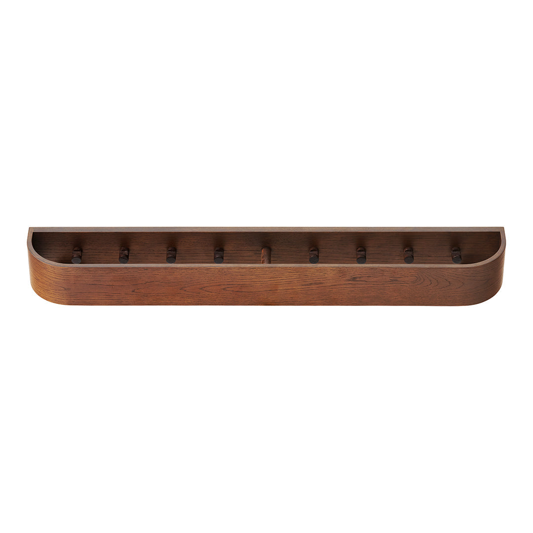 Nina Bruun Epoch Wooden Dish Rack - Modern Kitchen Organizer for Plates, Bowls & Utensils | Perfect for Small Spaces, Countertop Storage & Drying Dishes