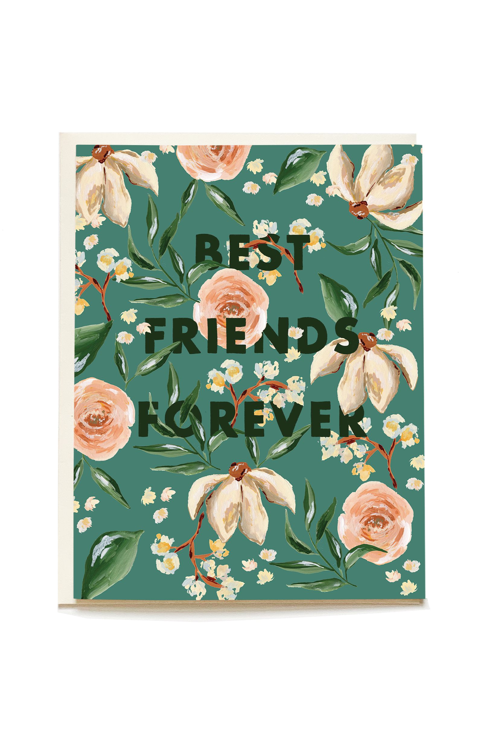 Elora Best Friends Greeting Card - Heartwarming Friendship Card for Besties, Birthday, Anniversary & Special Occasions
