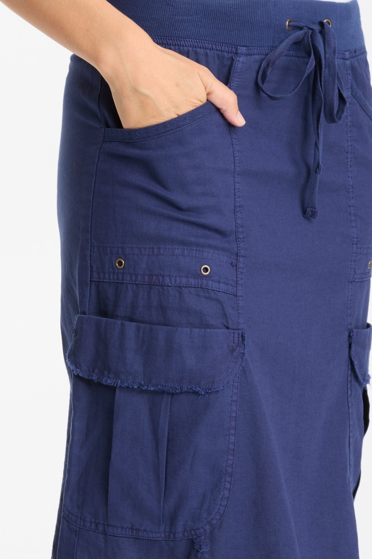 Bellamy Linen Skirt for Women - Breathable & Comfortable Summer Skirt for Casual Outings, Beach, and Travel