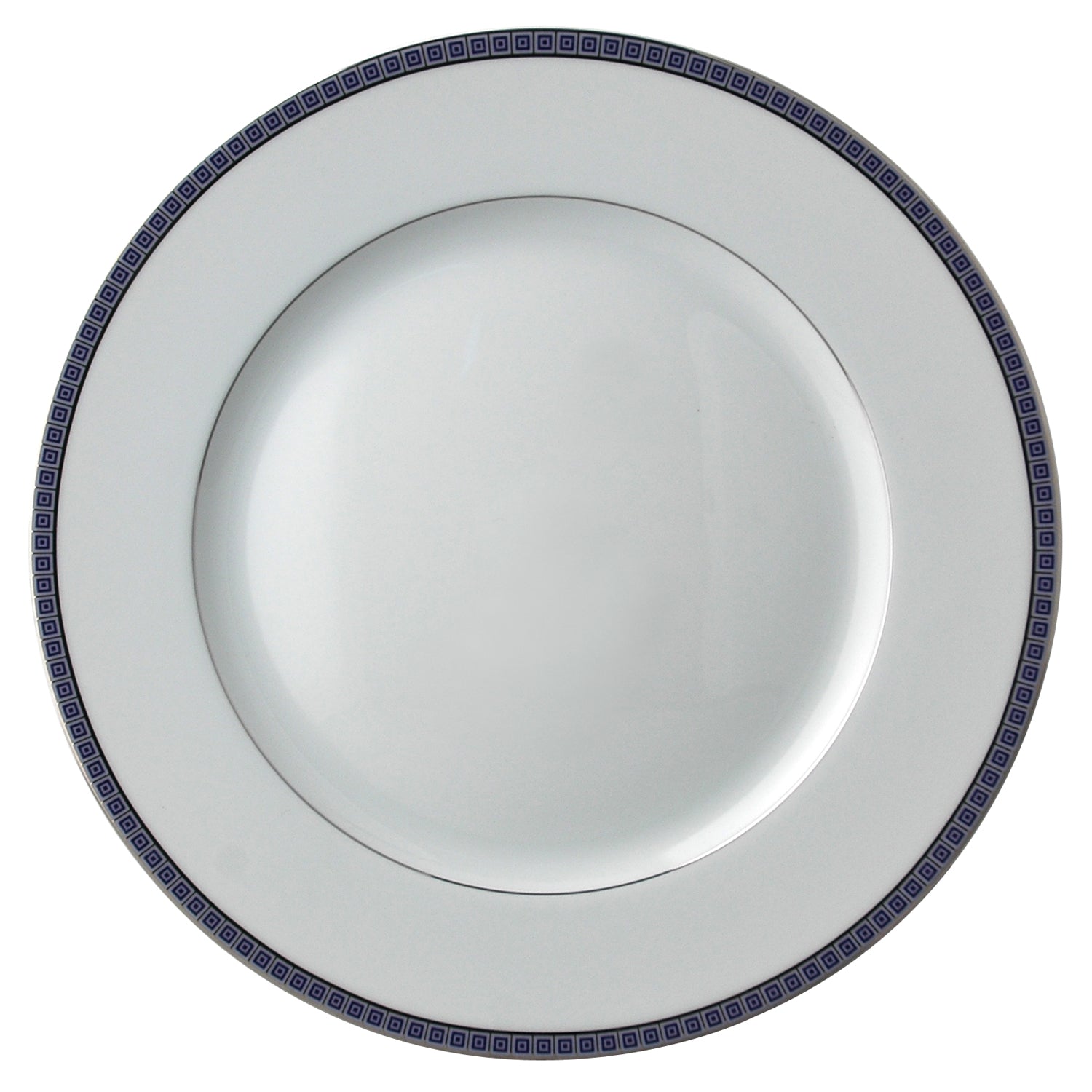 Athena Platinum Elegant Dinner Plate Set - Premium Porcelain Plates for Fine Dining, Restaurants & Special Occasions - Dishwasher & Microwave Safe