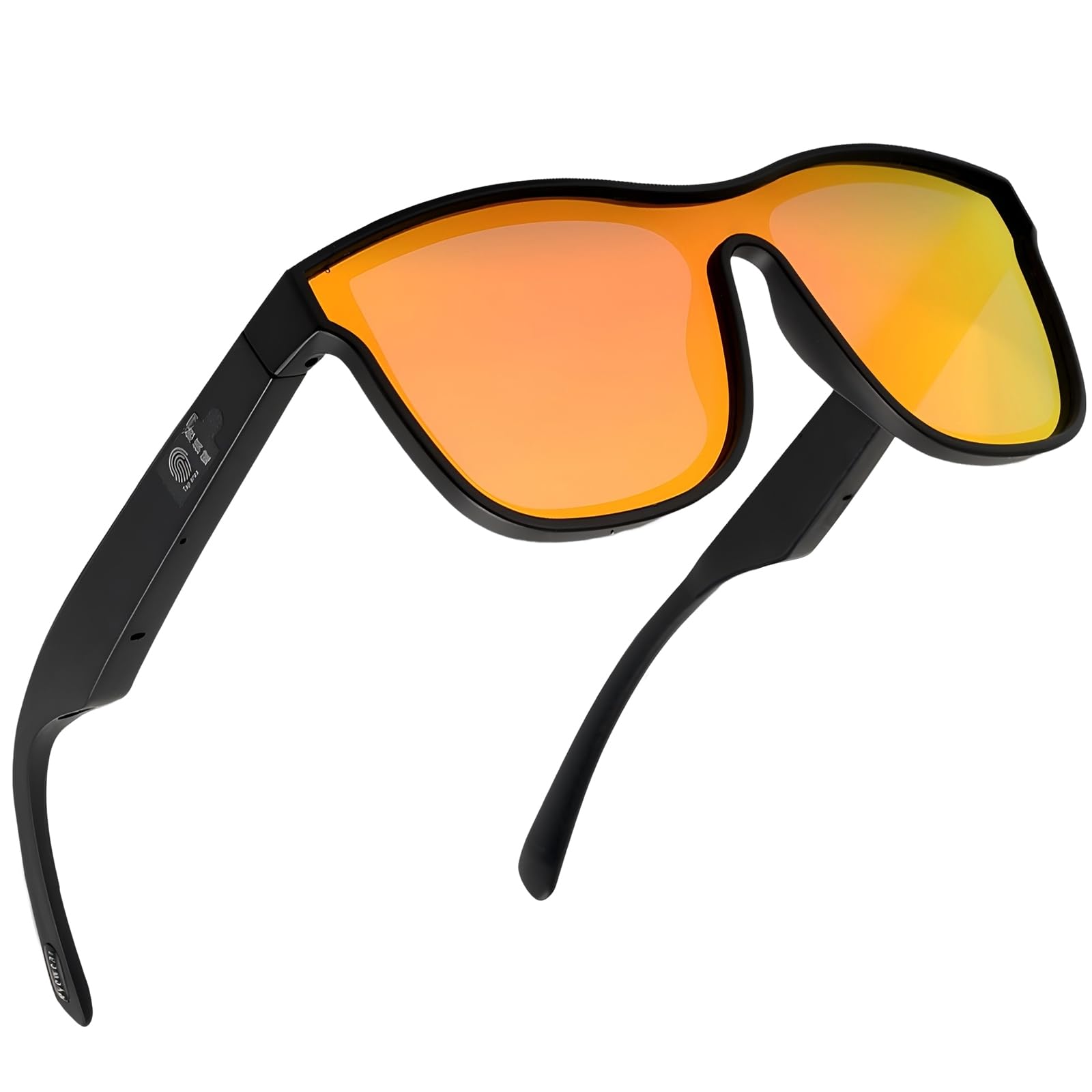 Smart Bluetooth Sunglasses for Men & Women - Polarized Lenses, Built-in Speakers, Touch/Voice Control - Perfect for Running, Driving & Outdoor Activities