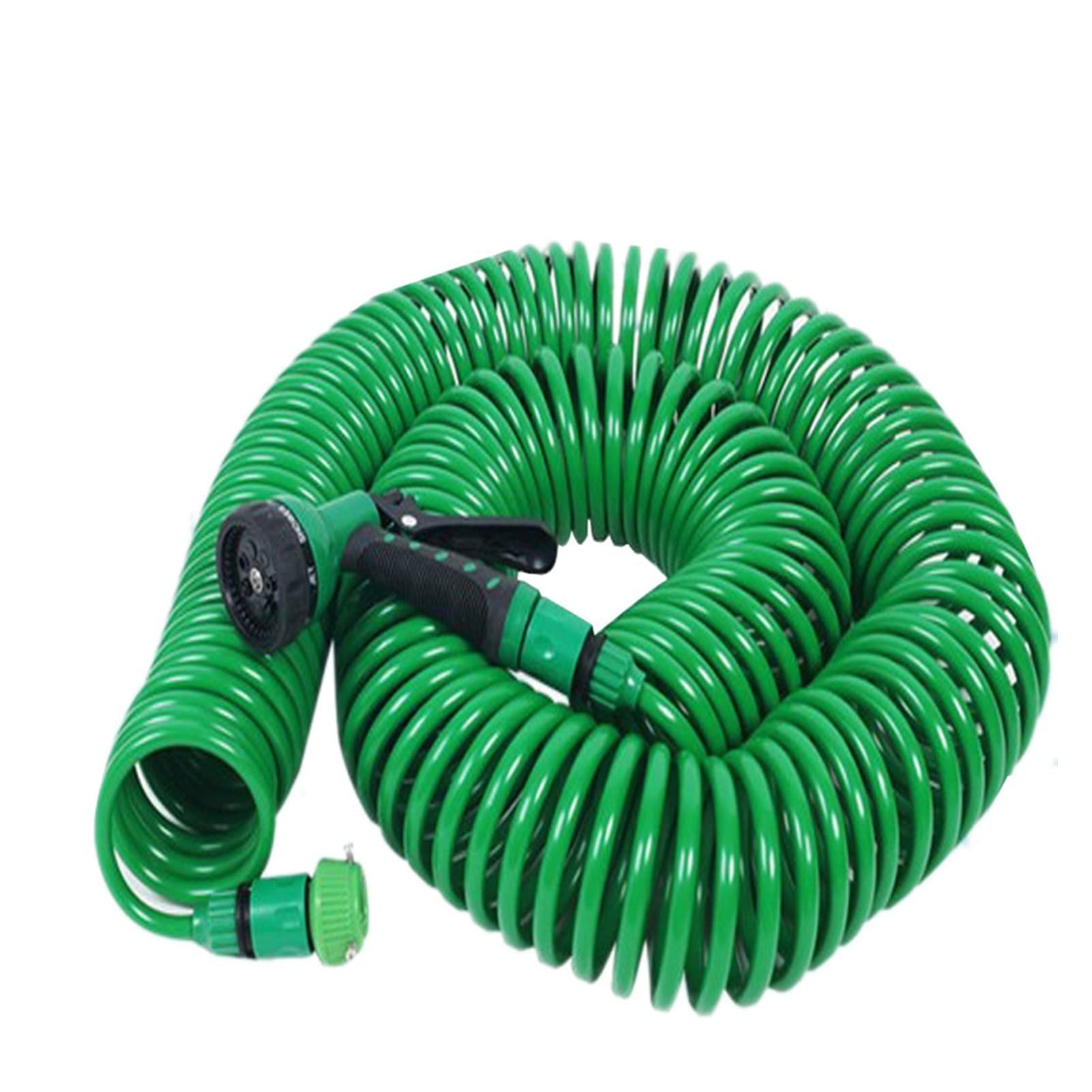 Expandable Garden Hose 7.5M - Lightweight Telescopic Water Hose with Spray Nozzle for Gardening, Car Washing & Outdoor Cleaning | Durable Plastic Flexible Water Pipe for Yard, Patio & Home Use