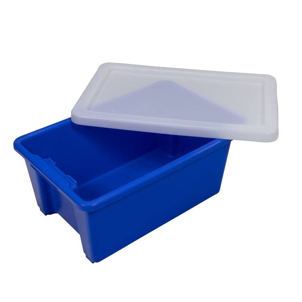 HART Stackable and Nestable Storage Containers - Space-Saving Organizers for Kitchen, Pantry, and Home Organization