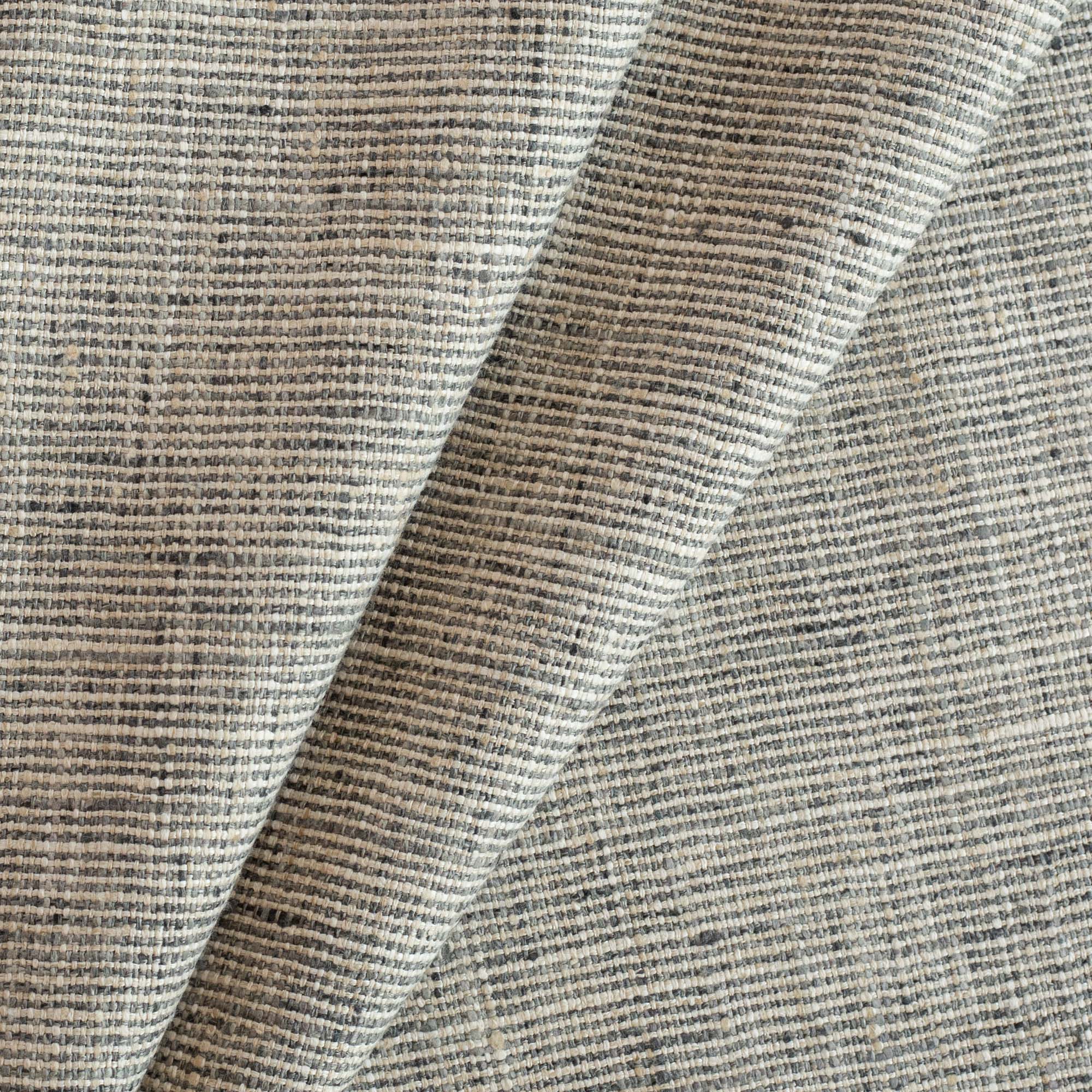 Premium Stanhope Fabric - Soft & Durable Upholstery Material for Furniture, Curtains & Home Decor - Ash Color