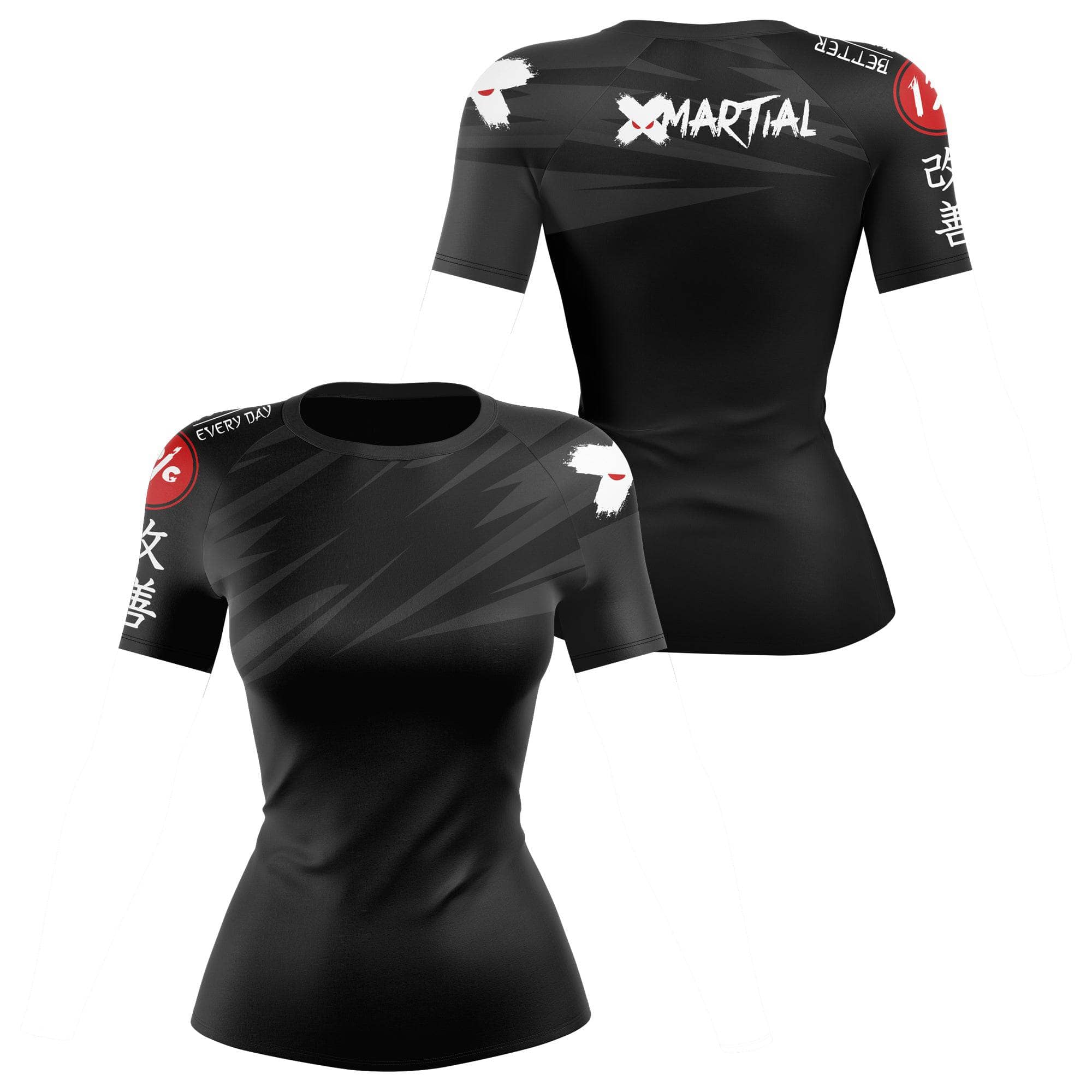 Women's BJJ Rash Guard for Jiu Jitsu - Compression Long Sleeve Training Top for Brazilian Jiu Jitsu, MMA & Grappling - Perfect for Training, Competition & Fitness Workouts