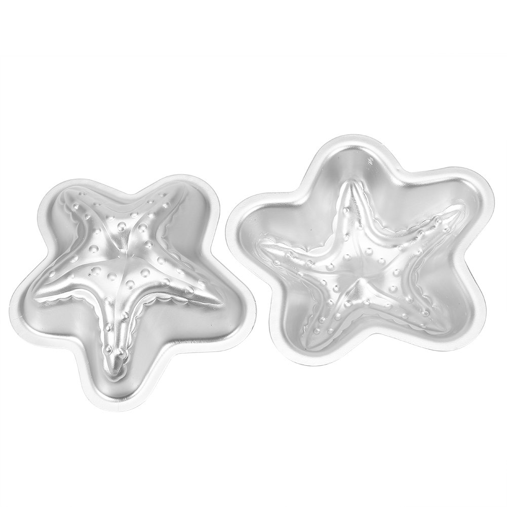 2PCS DIY Bath Bomb Kit with Press - Make Your Own Fizzy Bath Bombs at Home, Includes Sea Star Shaped Mold for Spa & Gift Making - Perfect for Relaxation, Birthday Gifts & Self-Care Nights