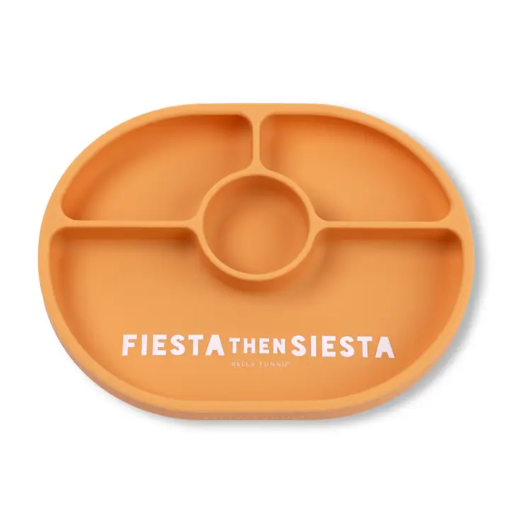 Bella Tunno Baby Oval Wonder Plate - Non-Slip Silicone Suction Plate for Toddlers, Infants & Kids - Perfect for High Chairs, Travel & Mess-Free Feeding - BPA Free, Dishwasher Safe