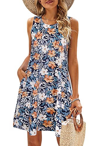 Navy Floral
