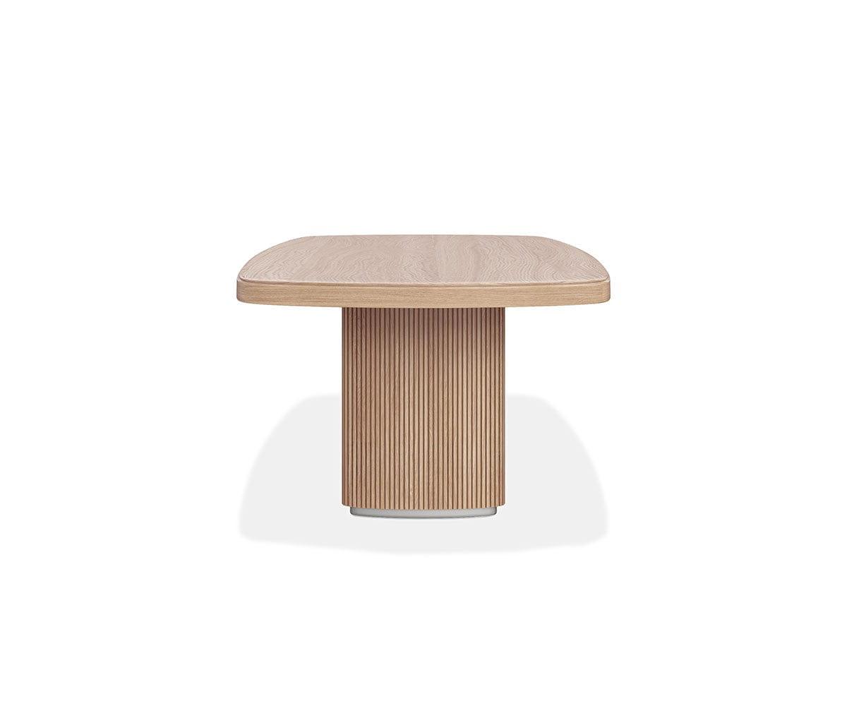 Stylish Roman Dining Table - Elegant Solid Wood Kitchen Table for 6 - Perfect for Family Dinners & Entertaining Guests