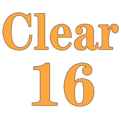 Clear-16pcs