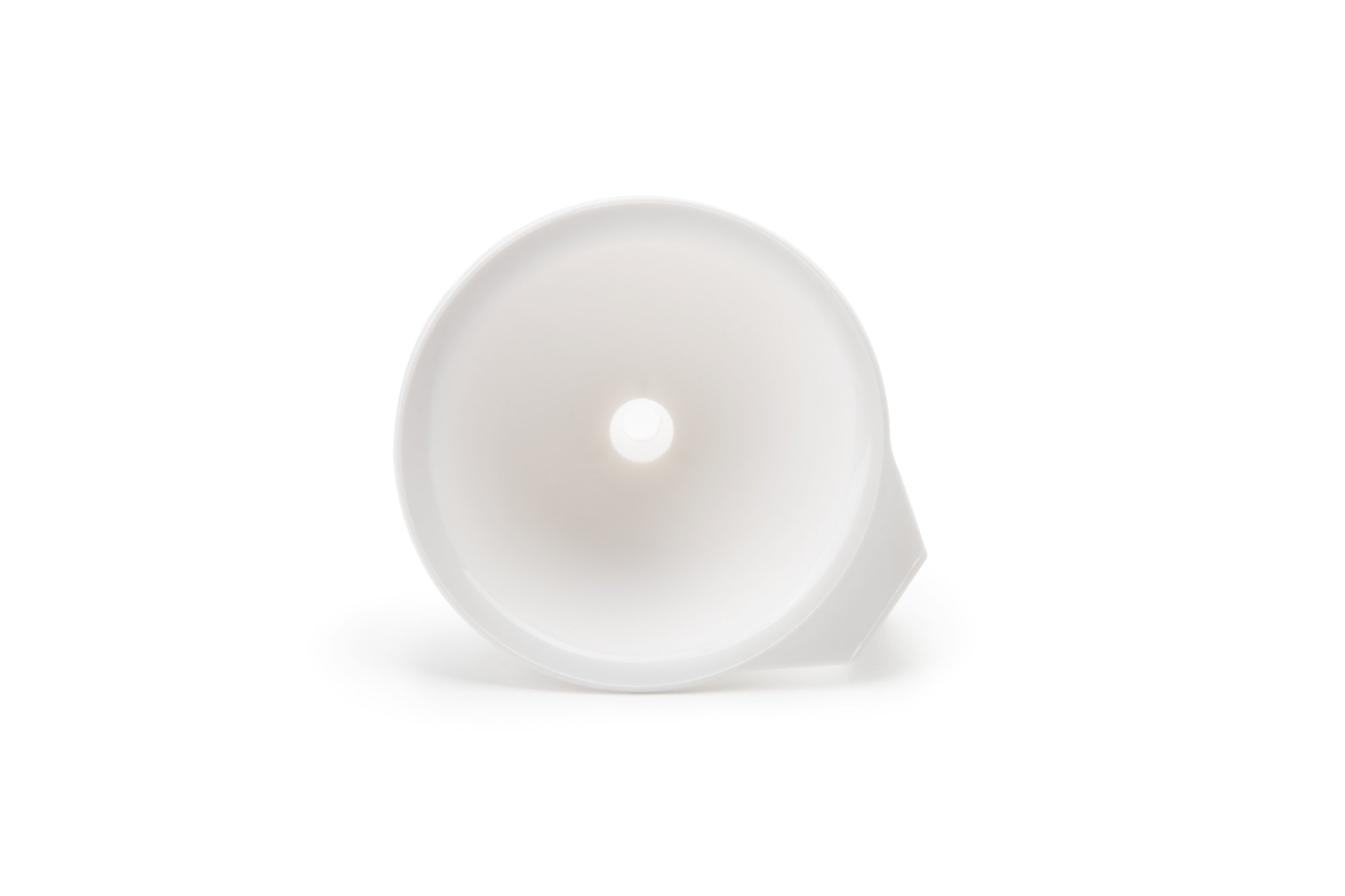 Fox Run 4-Inch Plastic Funnel - White - Ideal for Baking, Cooking, Oil Pouring & DIY Projects