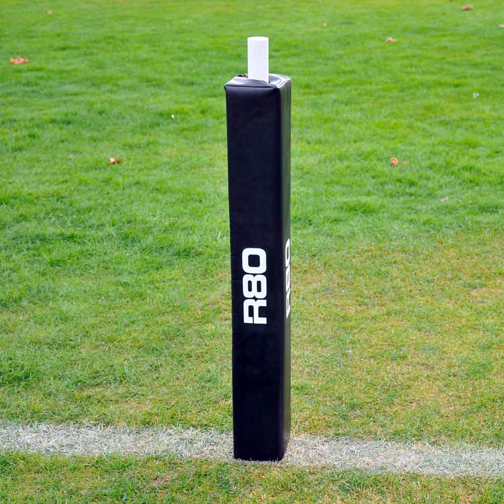 R80 Junior Portable Rugby Goal Posts - Lightweight & Adjustable for Kids & Youth Training - Perfect for Backyard, School, and Club Practice