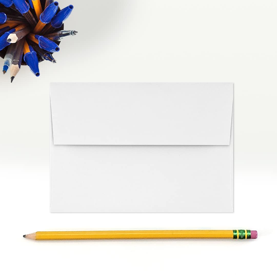 Premium LUXPaper 4Bar A1 Invitation Envelopes - Self-Seal Peel & Press Closure, 3 5/8