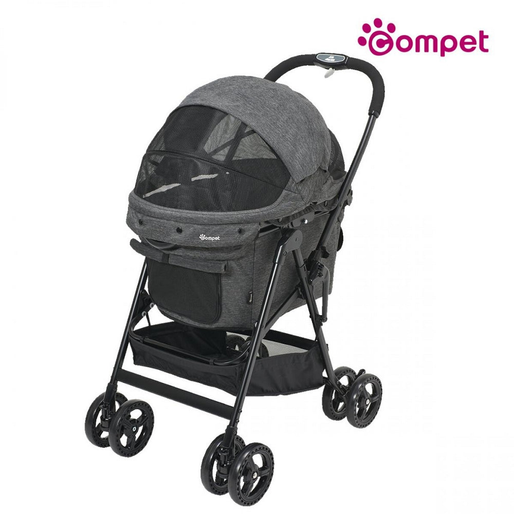 Miliclan α Pet Stroller - Lightweight Foldable Dog Cat Carrier for Small Medium Pets | Perfect for Travel, Vet Visits & Outdoor Adventures