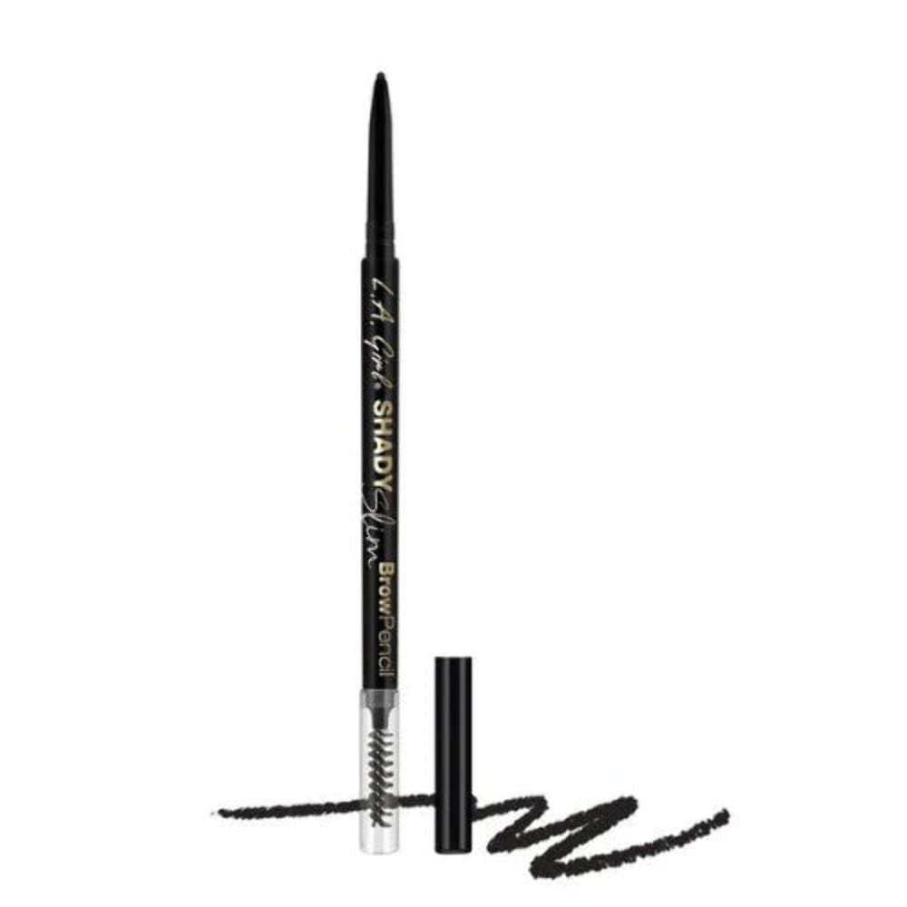 L.A. GIRL Slim Brow Pencil - Black for Natural Eyebrows