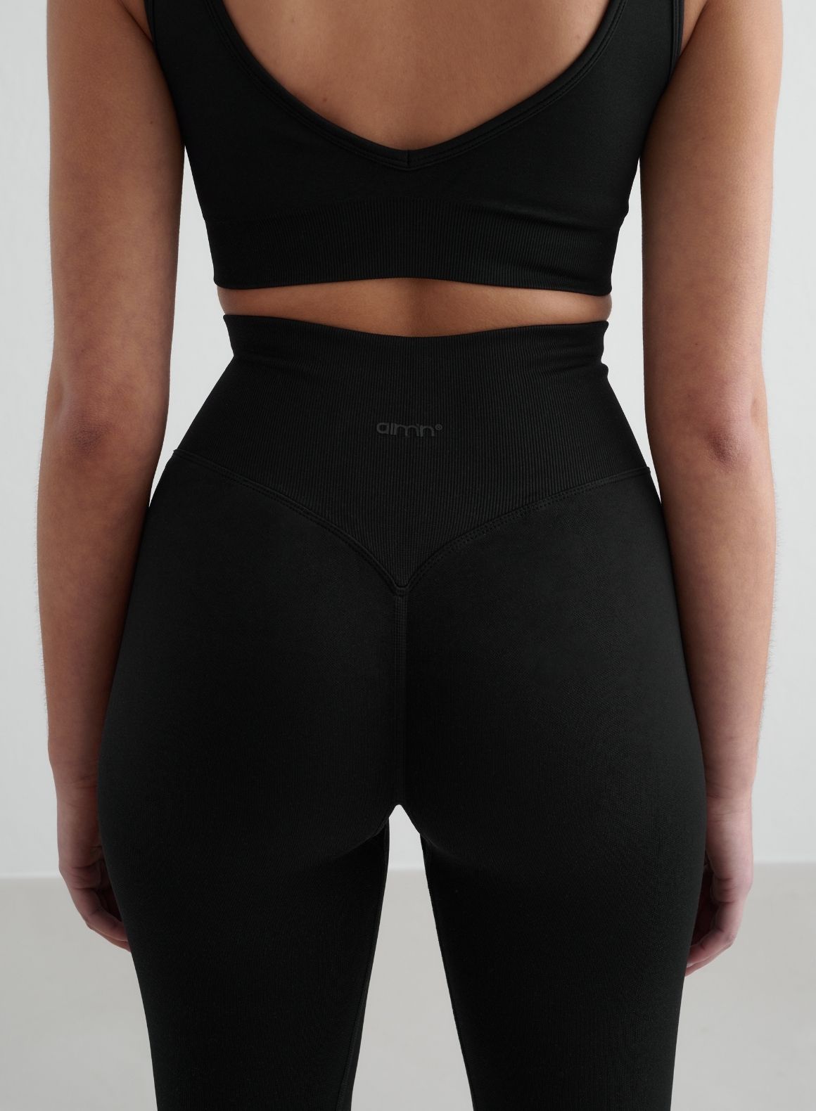 Black Seamless Shapewear Tights for Women - Slimming & Comfortable Leggings for Yoga, Workout, and Everyday Wear