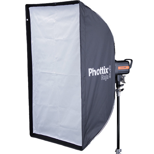 Phottix Raja Quick Folding Softbox 24x35 (60x90cm) Bowens Mount - Professional Photography Lighting Diffuser for Studio & Portrait Shoots