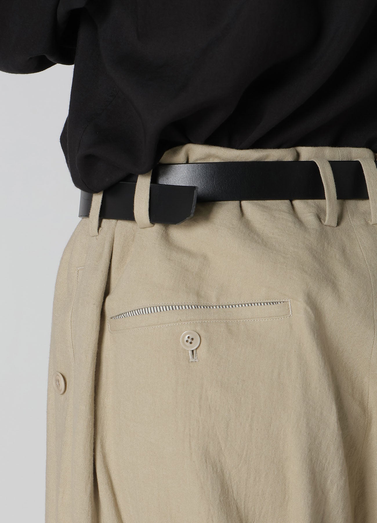 Soft Cotton Linen Viyella Wide Leg Pants with Adjustable Waist Tab - Comfortable & Stylish for Casual Wear, Office, and Travel