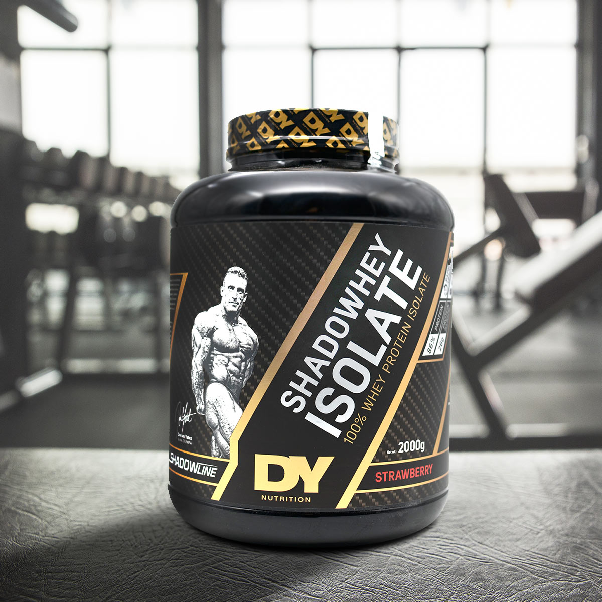 Dorian Yates DY Nutrition Shadowhey Whey Protein Isolate 2kg (4.4 lbs) - Premium Muscle Recovery & Post-Workout Supplement for Athletes & Bodybuilders