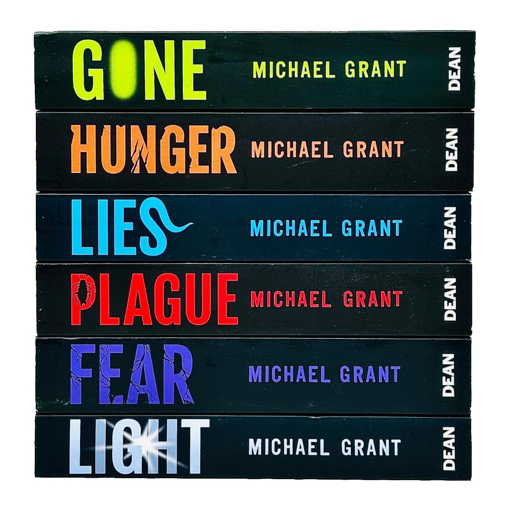 Gone Series by Michael Grant - Complete 6 Book Collection | Dystopian YA Fiction Novel Set for Teens & Young Adults | Perfect for Book Clubs, Classroom Reading & Gifts